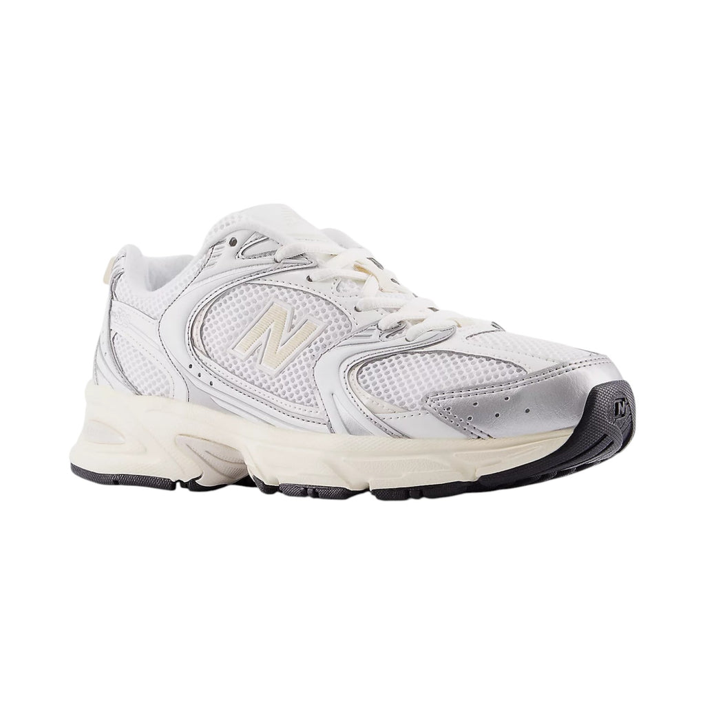 New Balance 530 Silver Metallic Linen