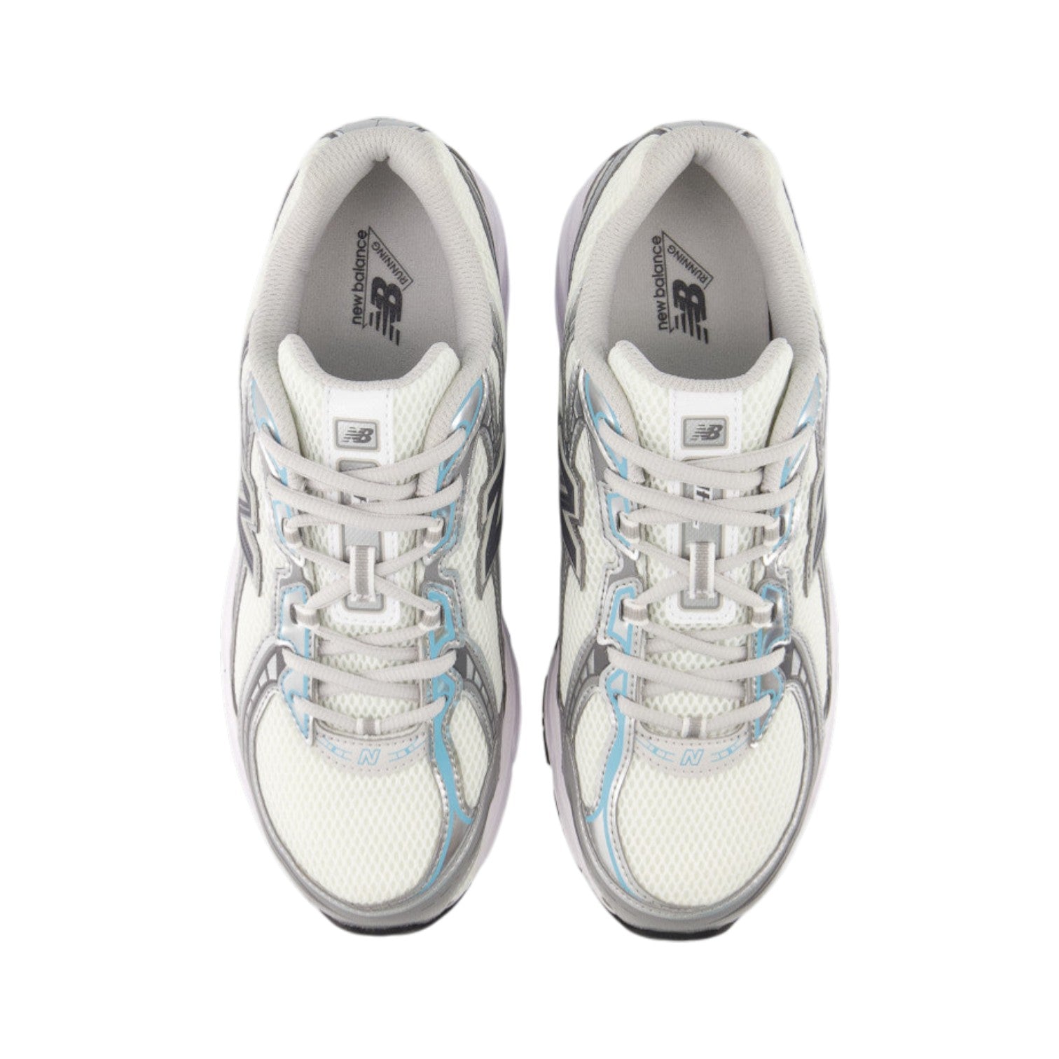 740 White Beige Grey Sneakers