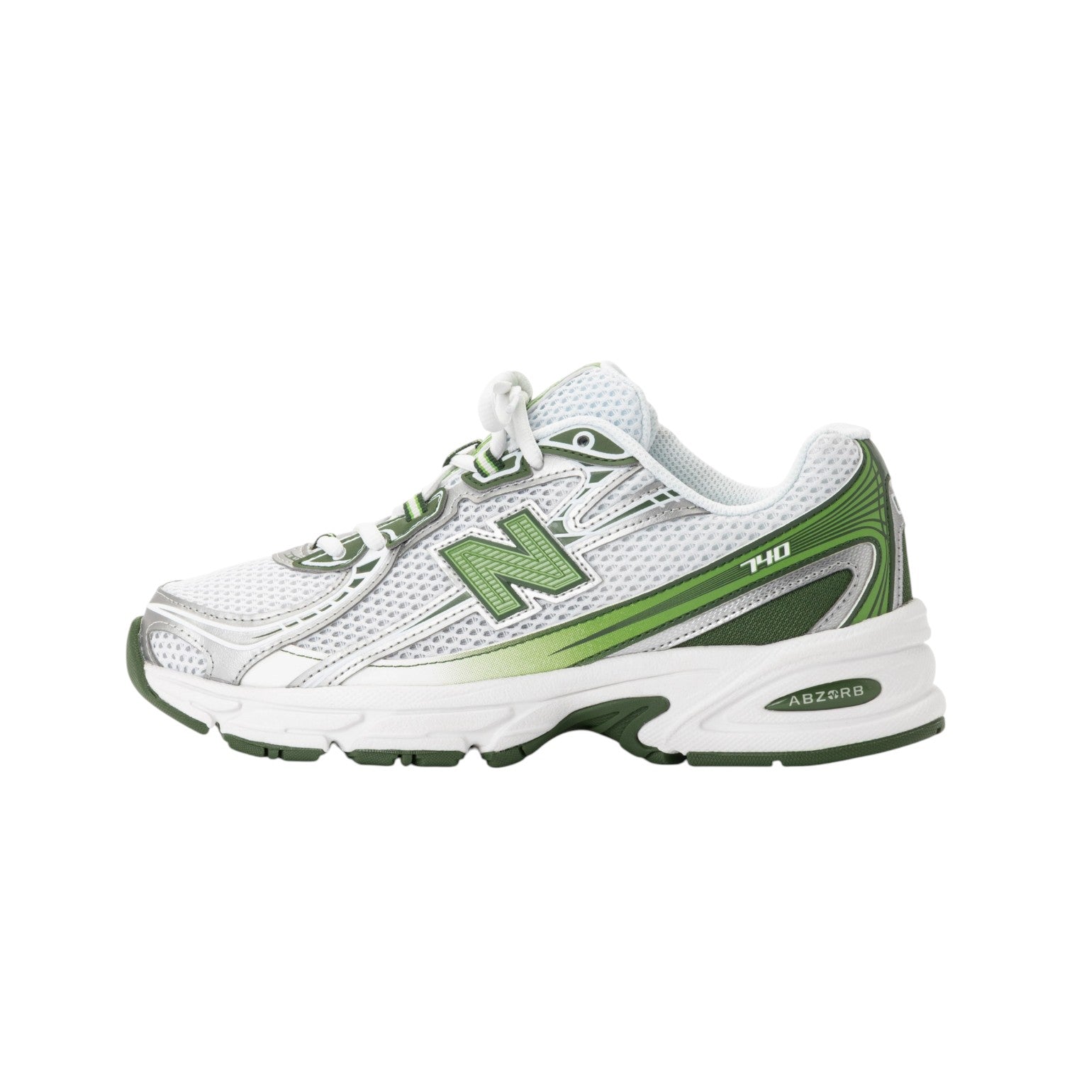 New Balance 740 White/Alpine Green