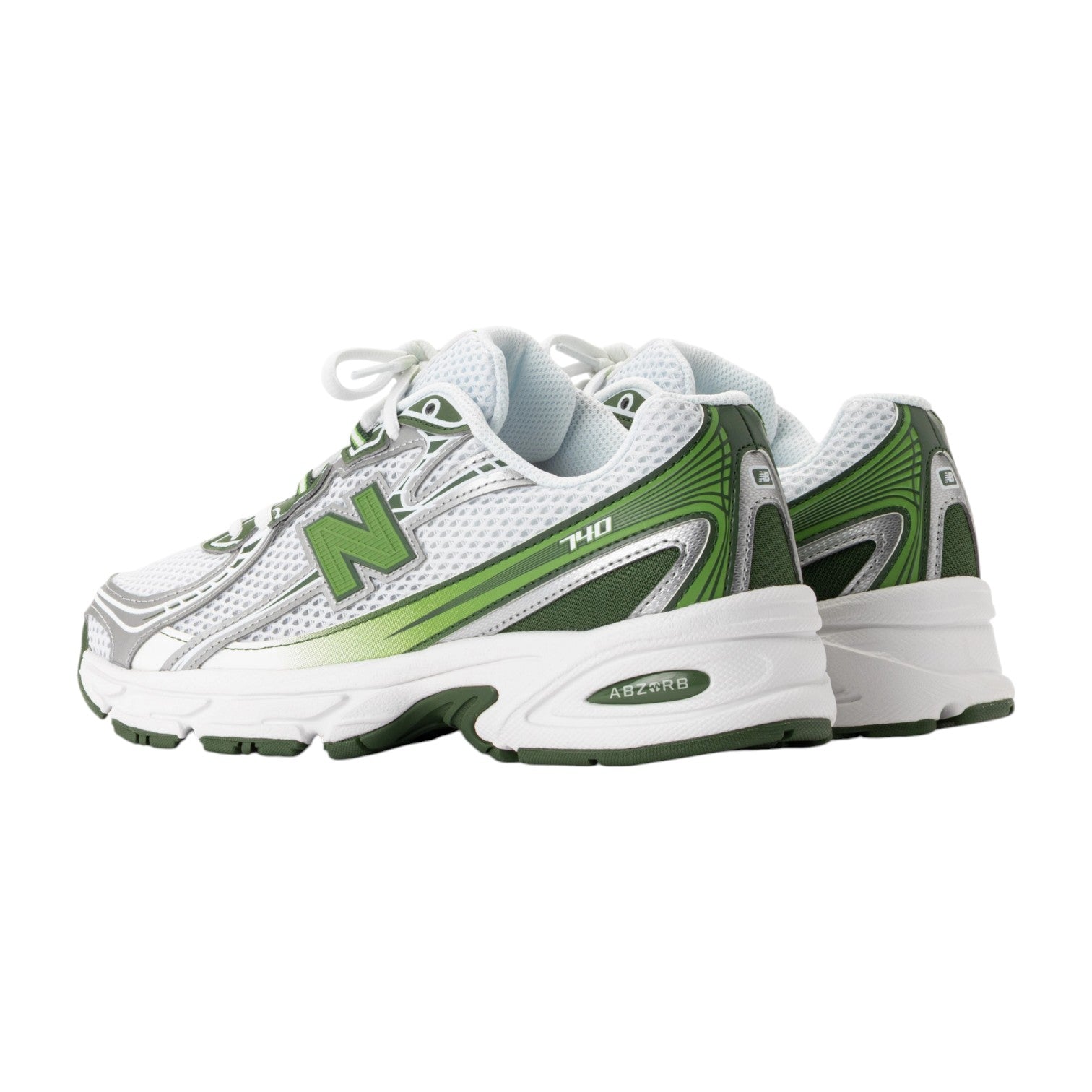 New Balance 740 White/Alpine Green