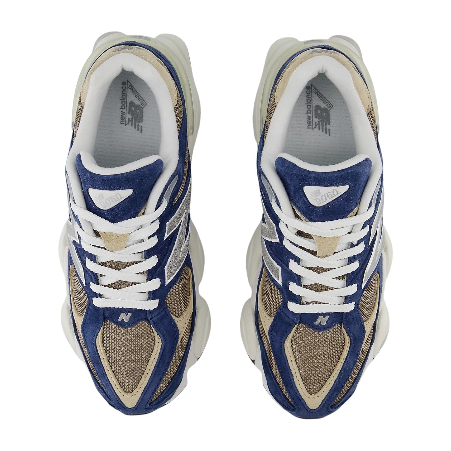 New Balance 9060 Navy & Mushroom | Premium Sneakers – Black Box