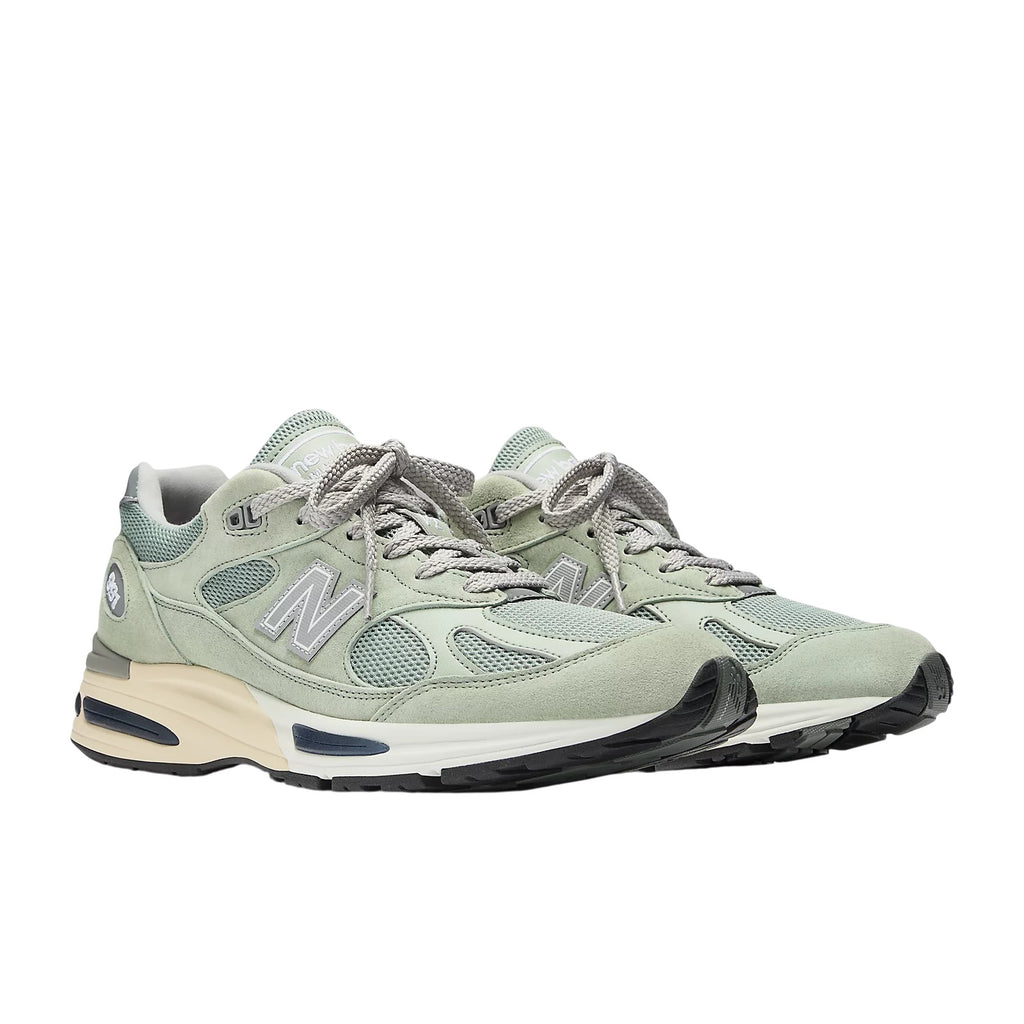 Made in UK 991v2 Sea Glass Sneakers