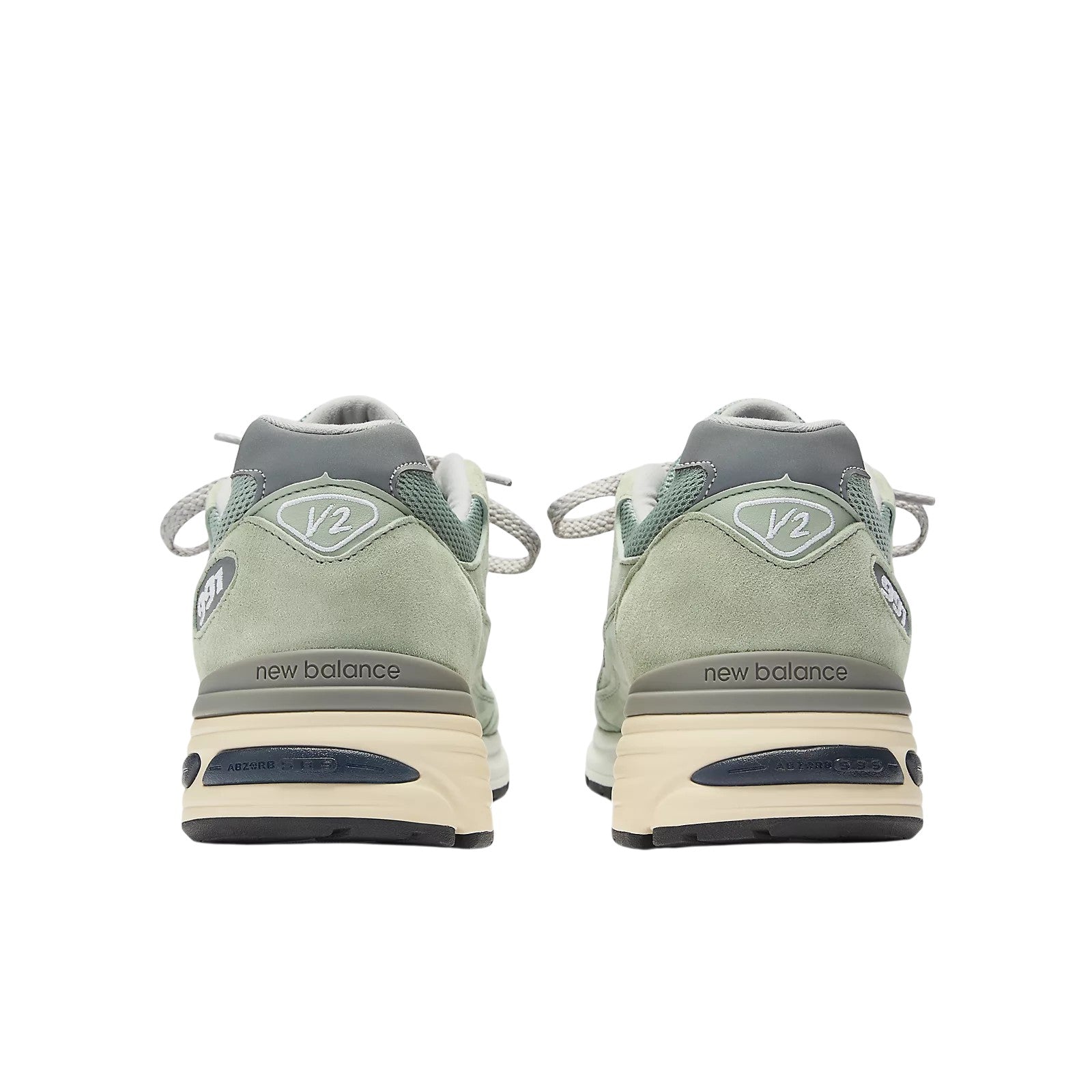 Made in UK 991v2 Sea Glass Sneakers