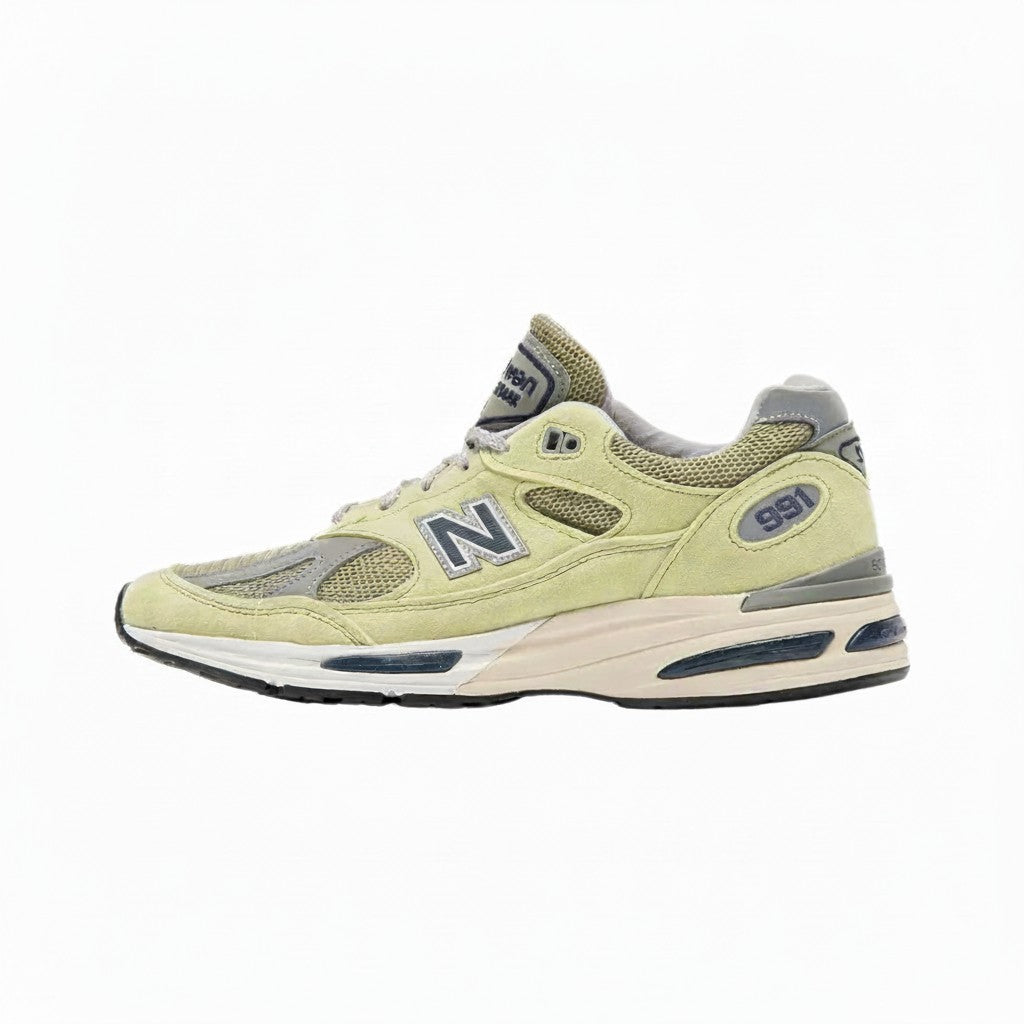 991v2 Made in UK Green Banana Sneakers