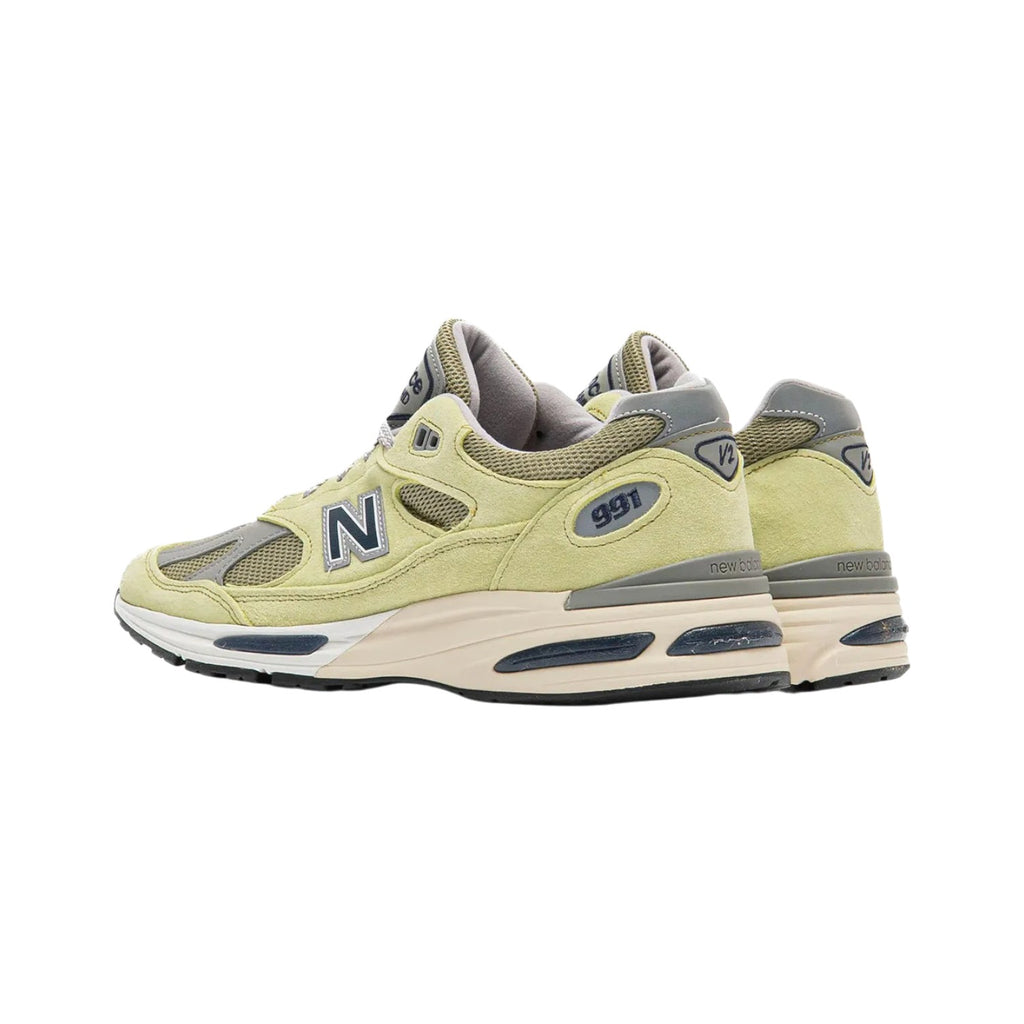 991v2 Made in UK Green Banana Sneakers