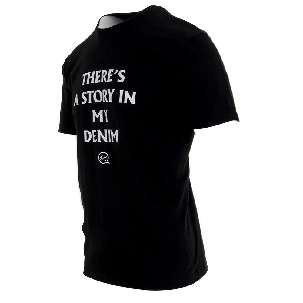 Tshirt Da  Con Stampa  ettering Nera