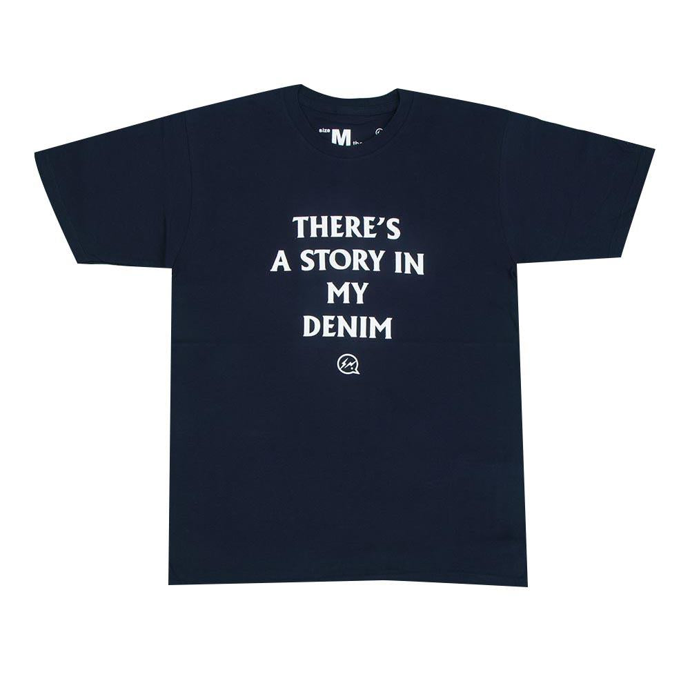 Tshirt Da  Con Grafica Testo Blu