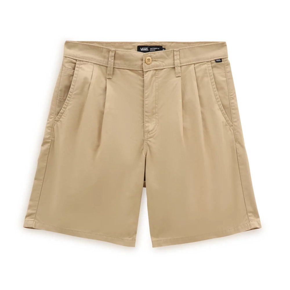 Authentic Chino Pleated Loose Short