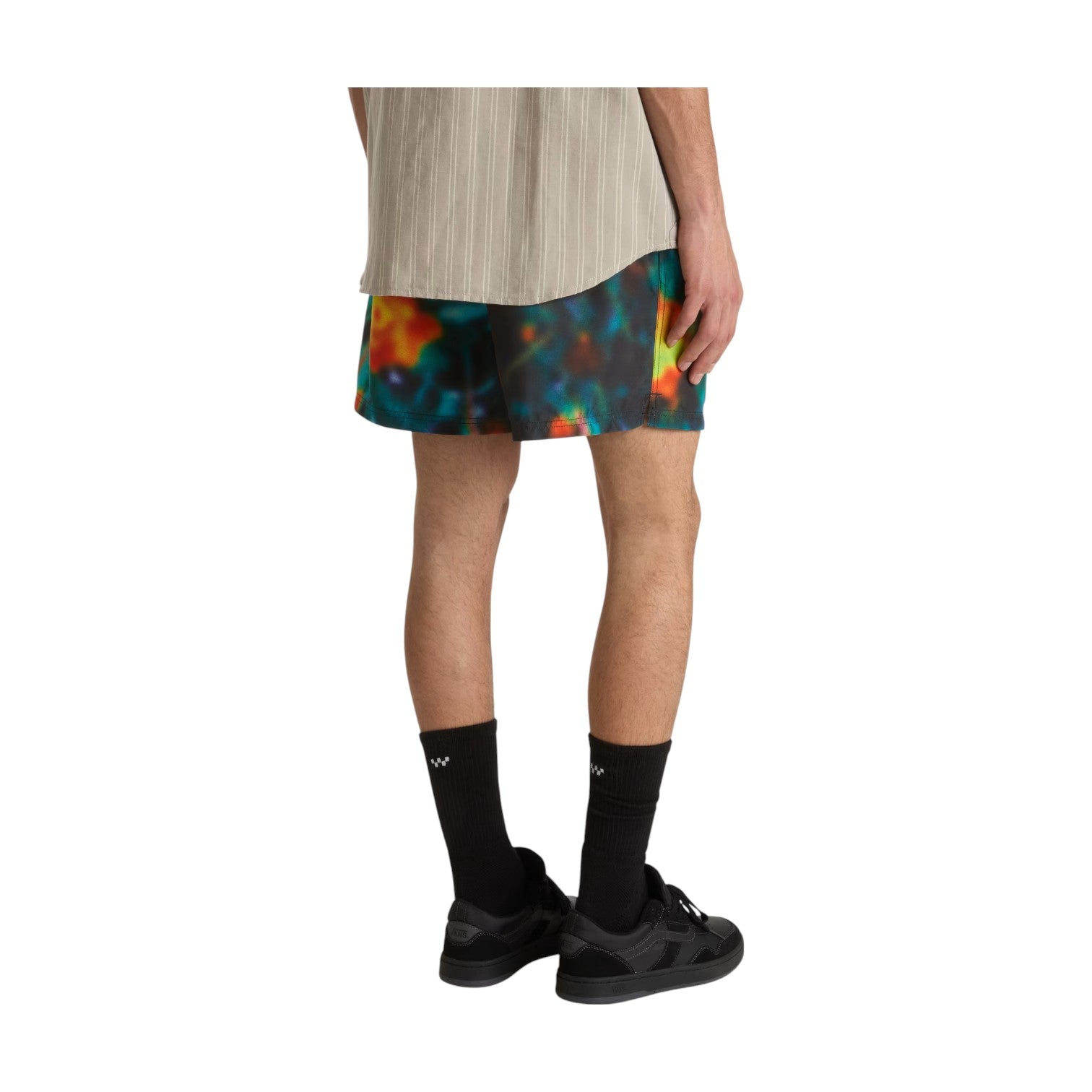 Primary Print Elastic Swim Short Multicolor