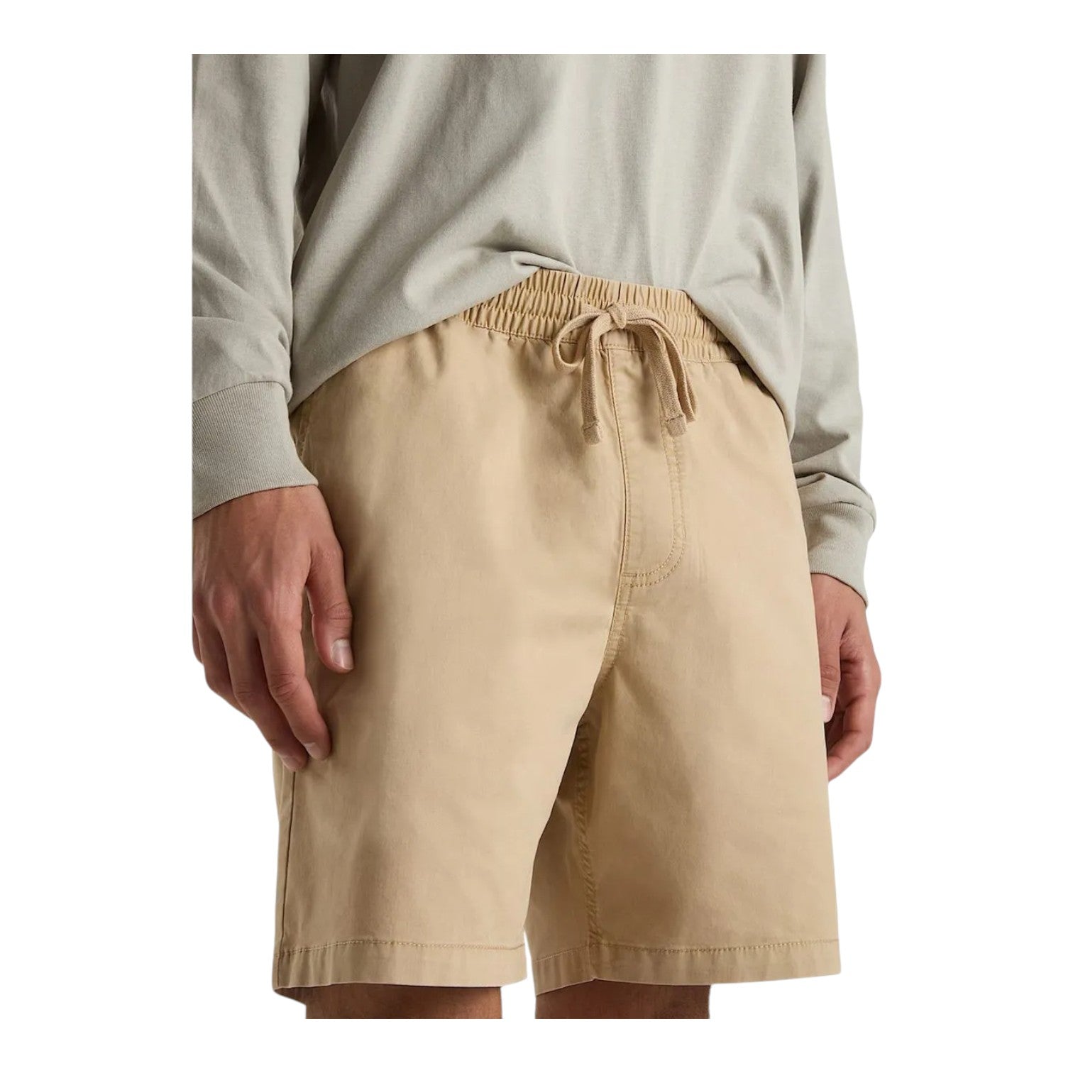 Range Relaxed Elastic Short Beige