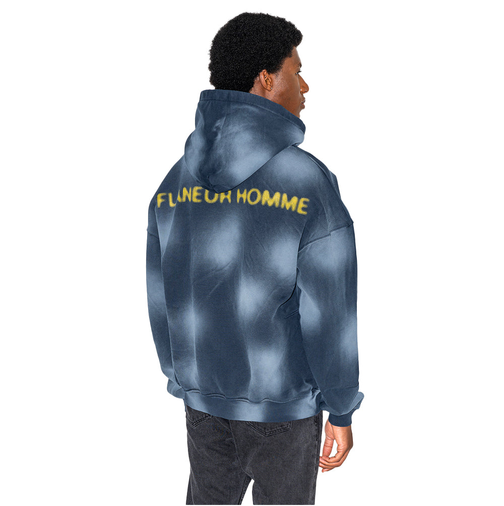 Dotted Logo Rivettes Hoodie