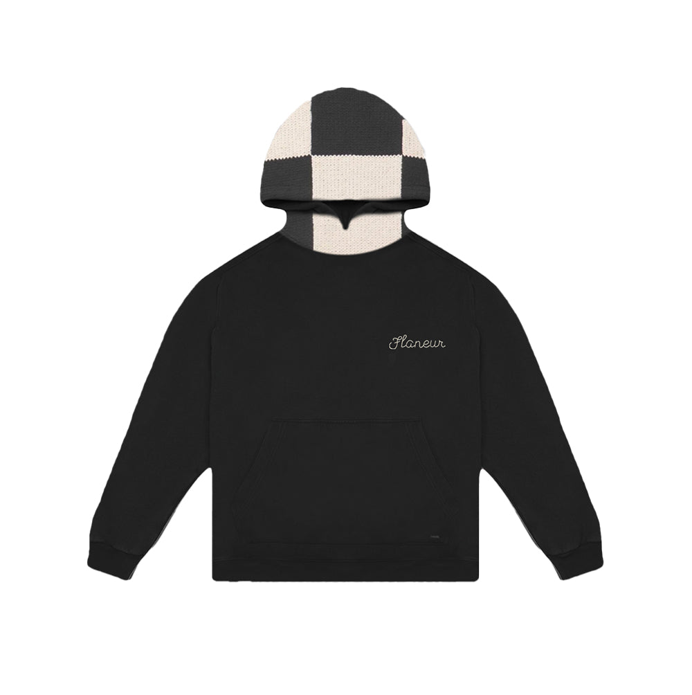 Knitted Hood Hoodie