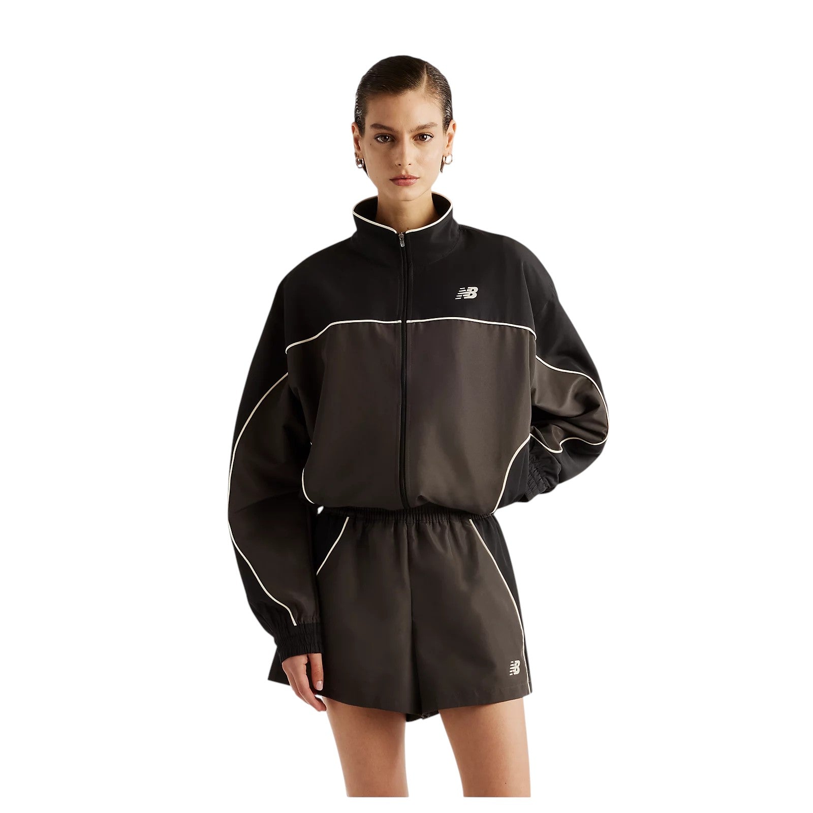 Trackside Woven Jacket Black