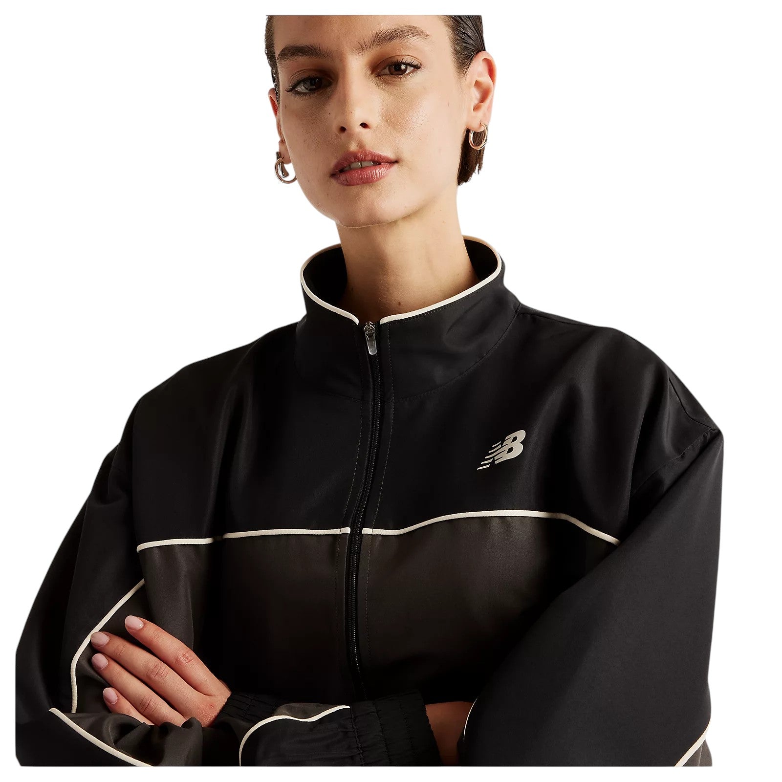 Trackside Woven Jacket Black