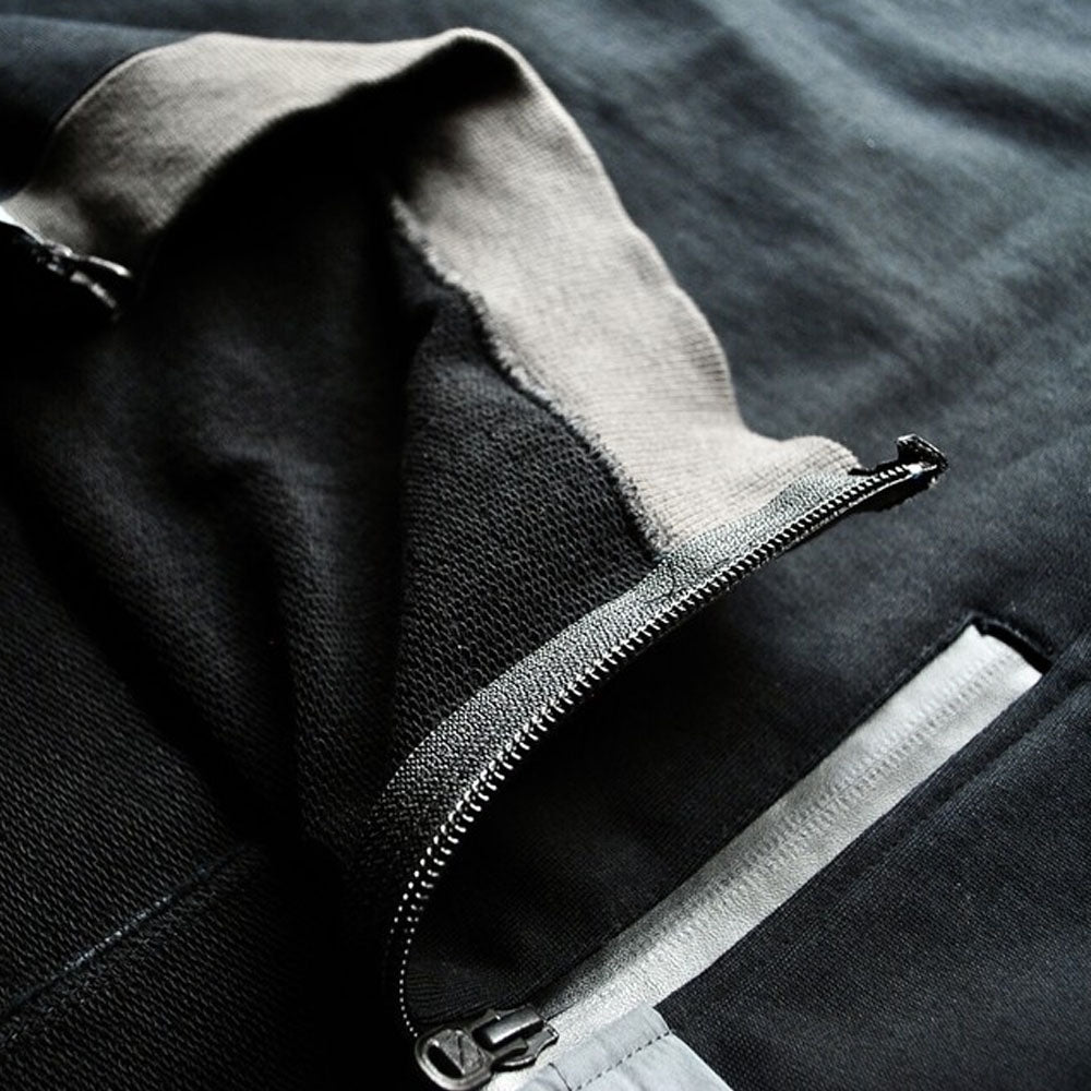 Knitted Top Contrasted Man's Sweatshirt Mu titones