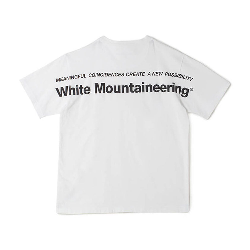 Knitted Shirt  ogo Printed Man's Tee White