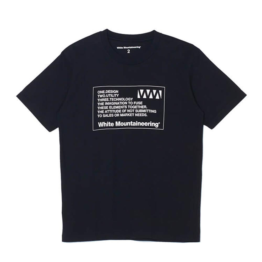 WM LABEL PRINTED T-SHIRT
