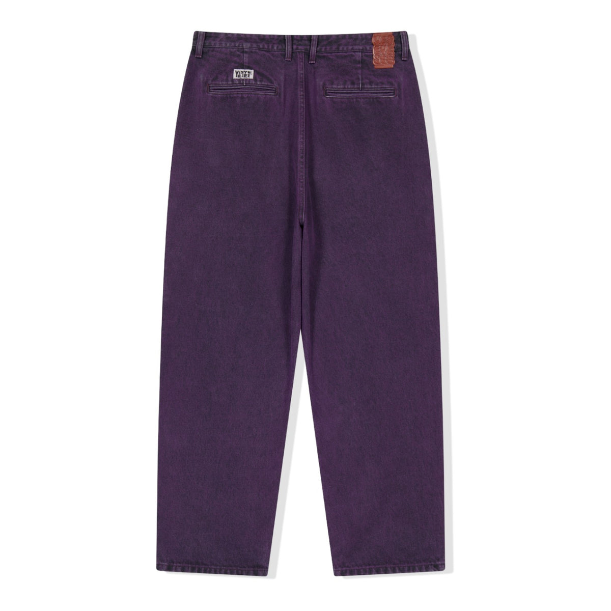 Two Tucked Hairy Denim Pants