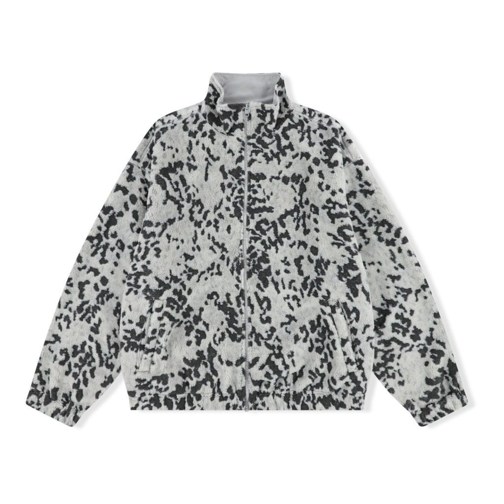Reversible Leopard Fleece Jacket