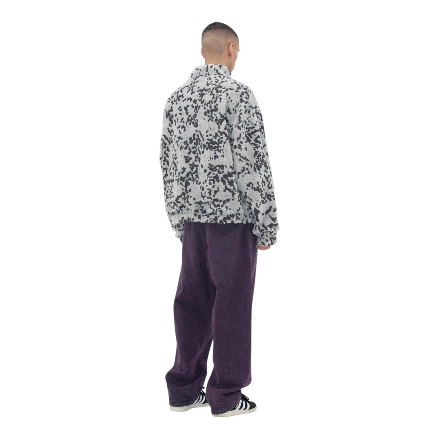 Reversible Leopard Fleece Jacket