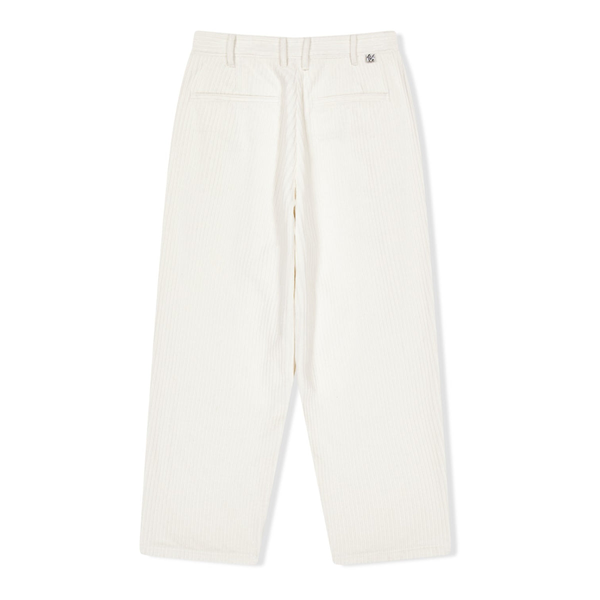 Cord Tucked Pants