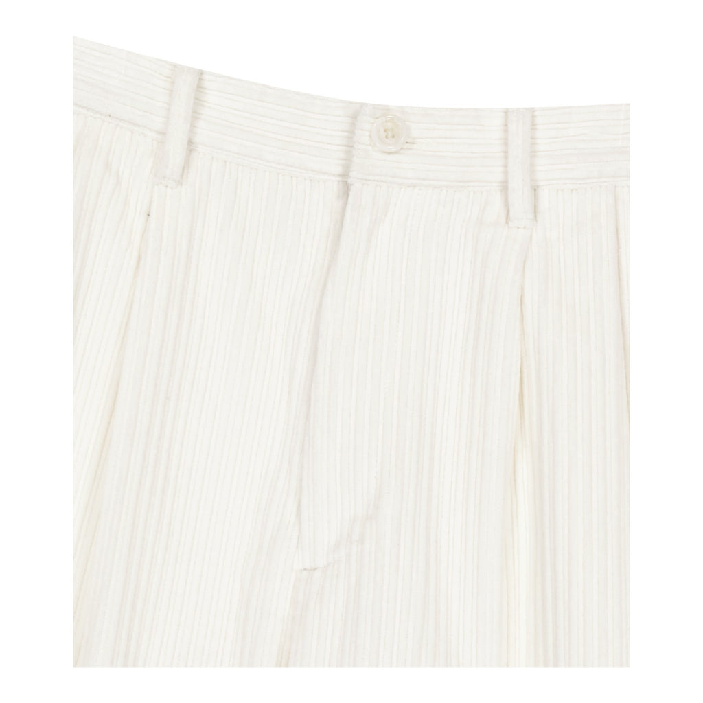 Cord Tucked Pants
