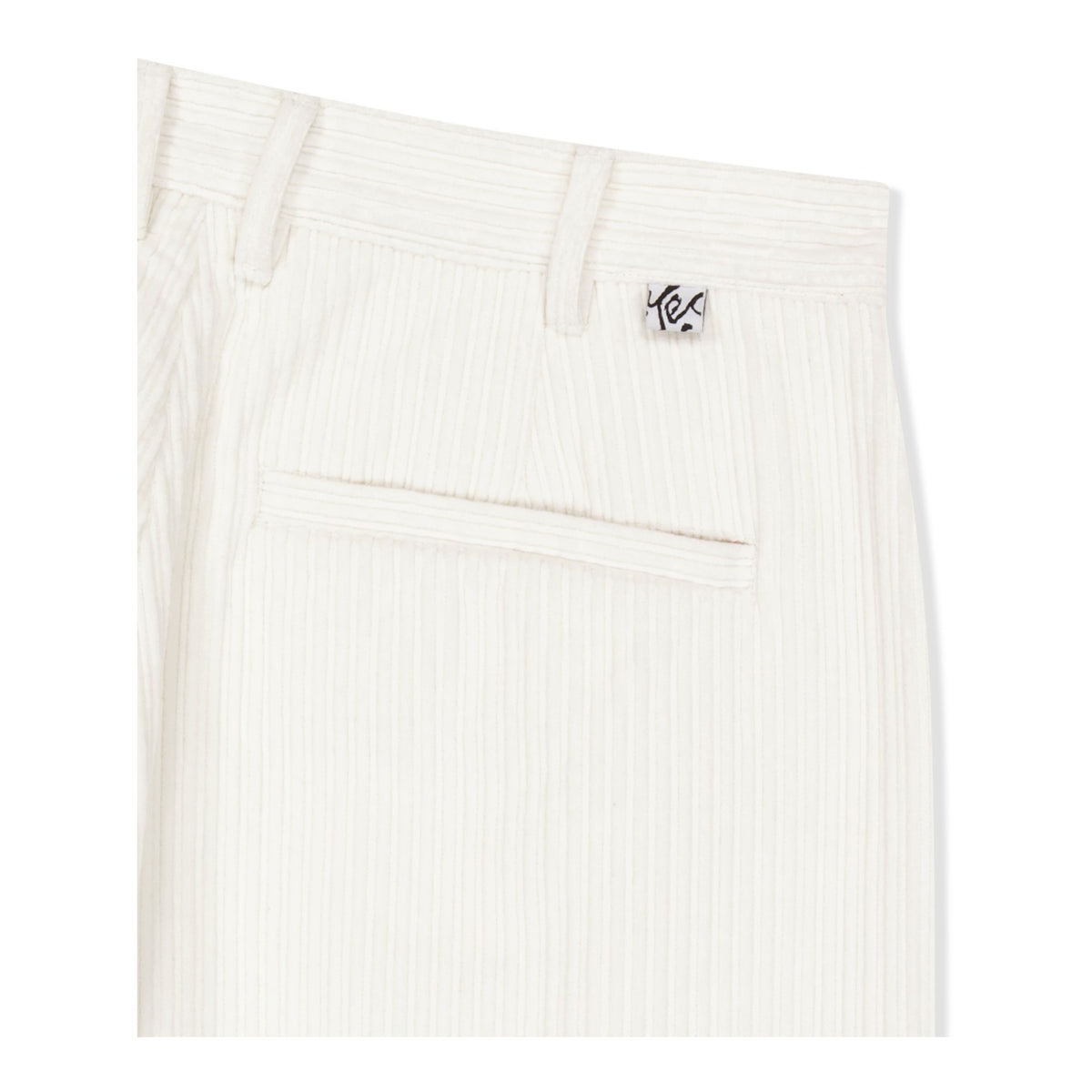 Cord Tucked Pants