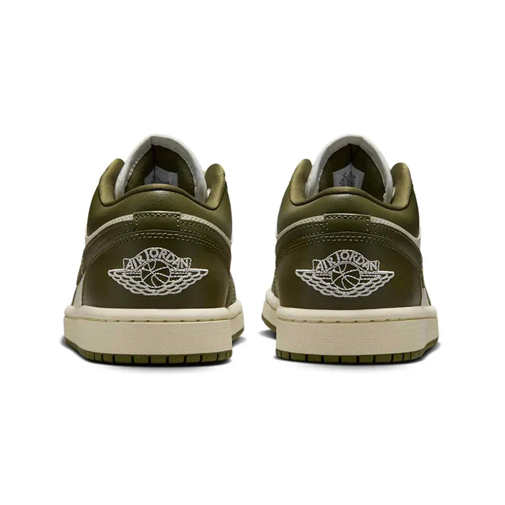 Air Jordan 1 Low Sail Medium Olive