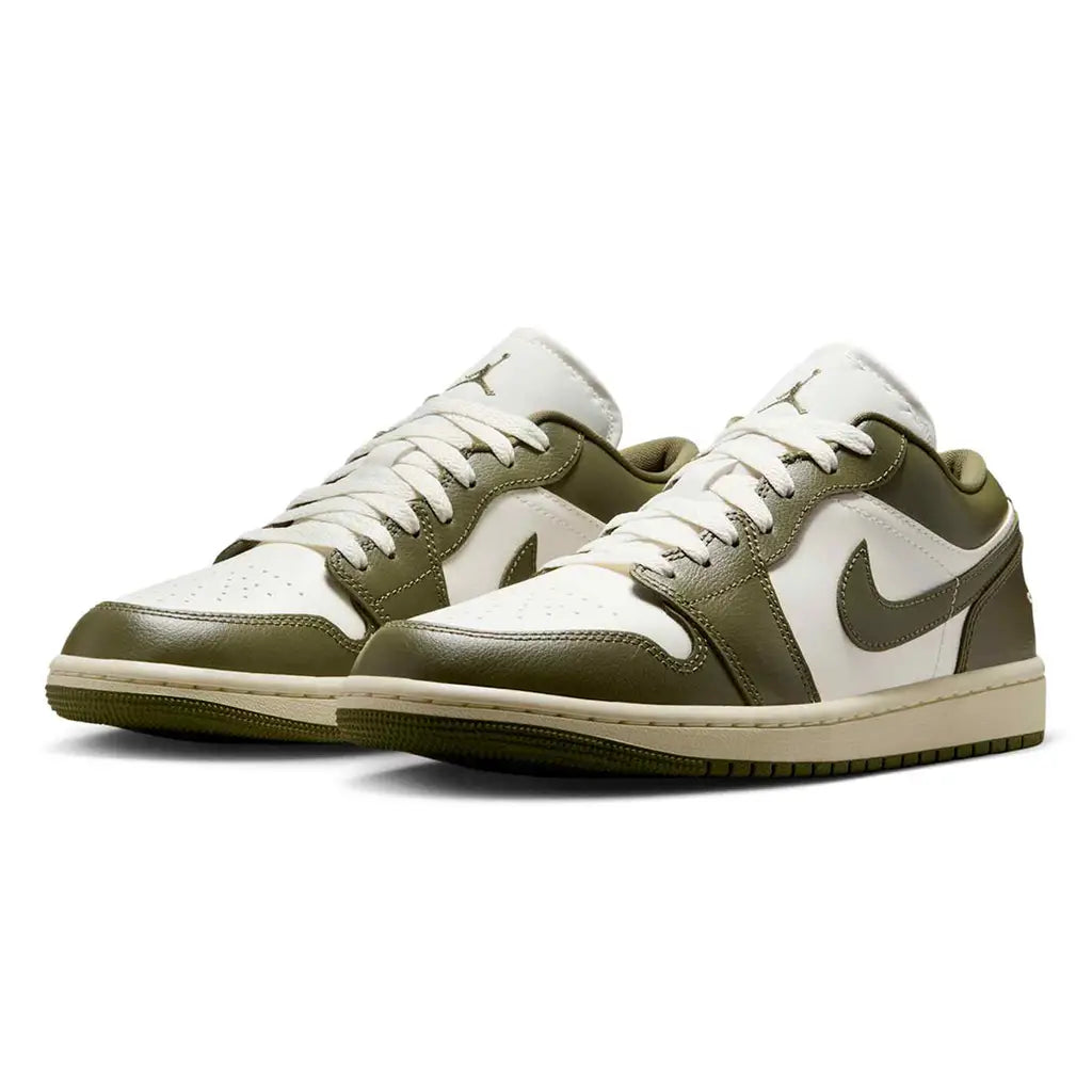 Air Jordan 1 Low Sail Medium Olive