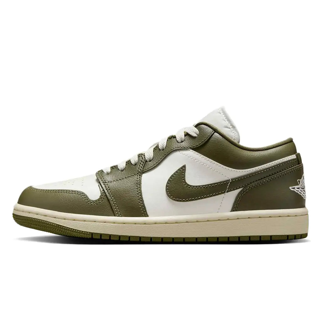 Air Jordan 1 Low Sail Medium Olive