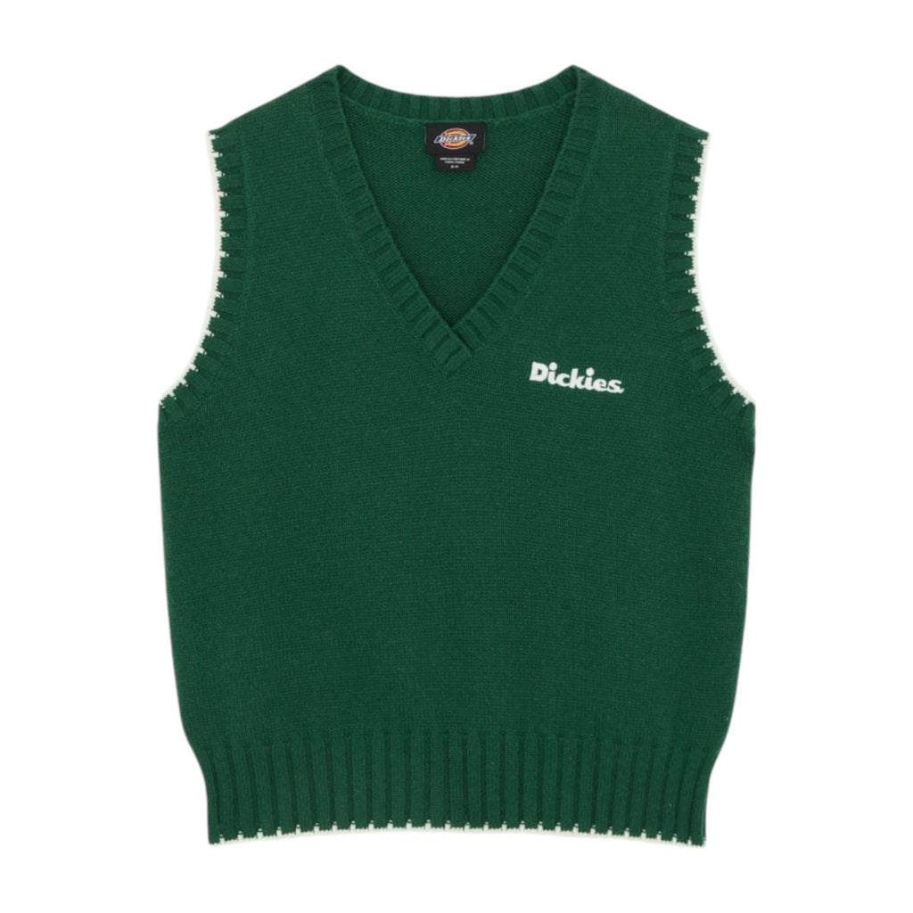 Slayden Sweater Vest W Pine Needle Green