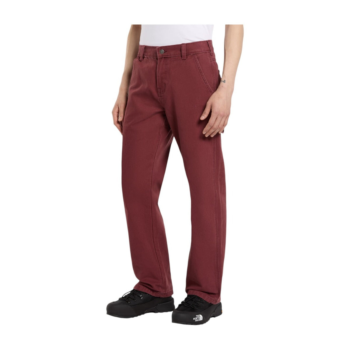Carpenter Canvas Pant Bordeaux