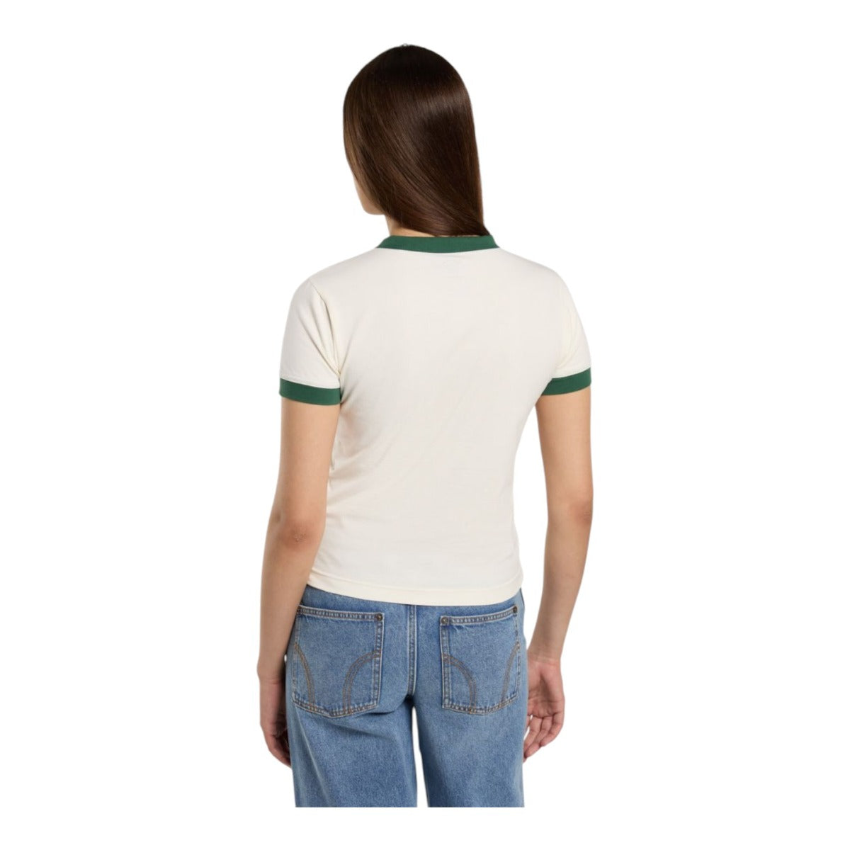 Slayden Ringer Tshirt Ss White