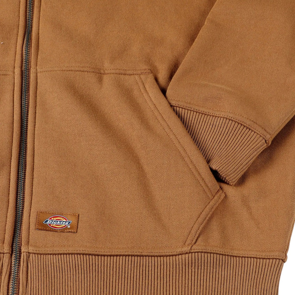 Thrasher X  Zip Through Brown Duck