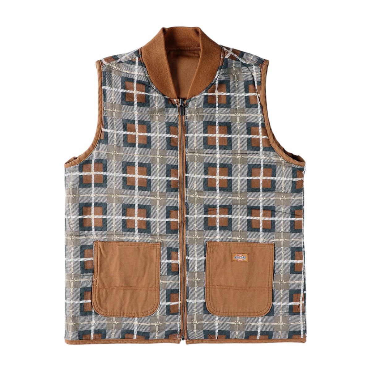 Thrasher X  Vest Brown Duck