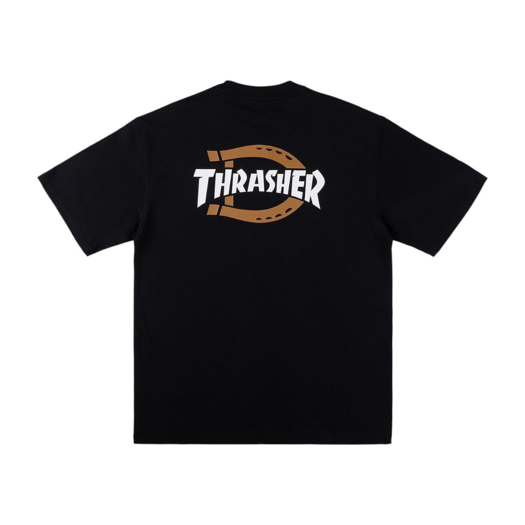 Thrasher X  Tshirt Ss Graphic Black