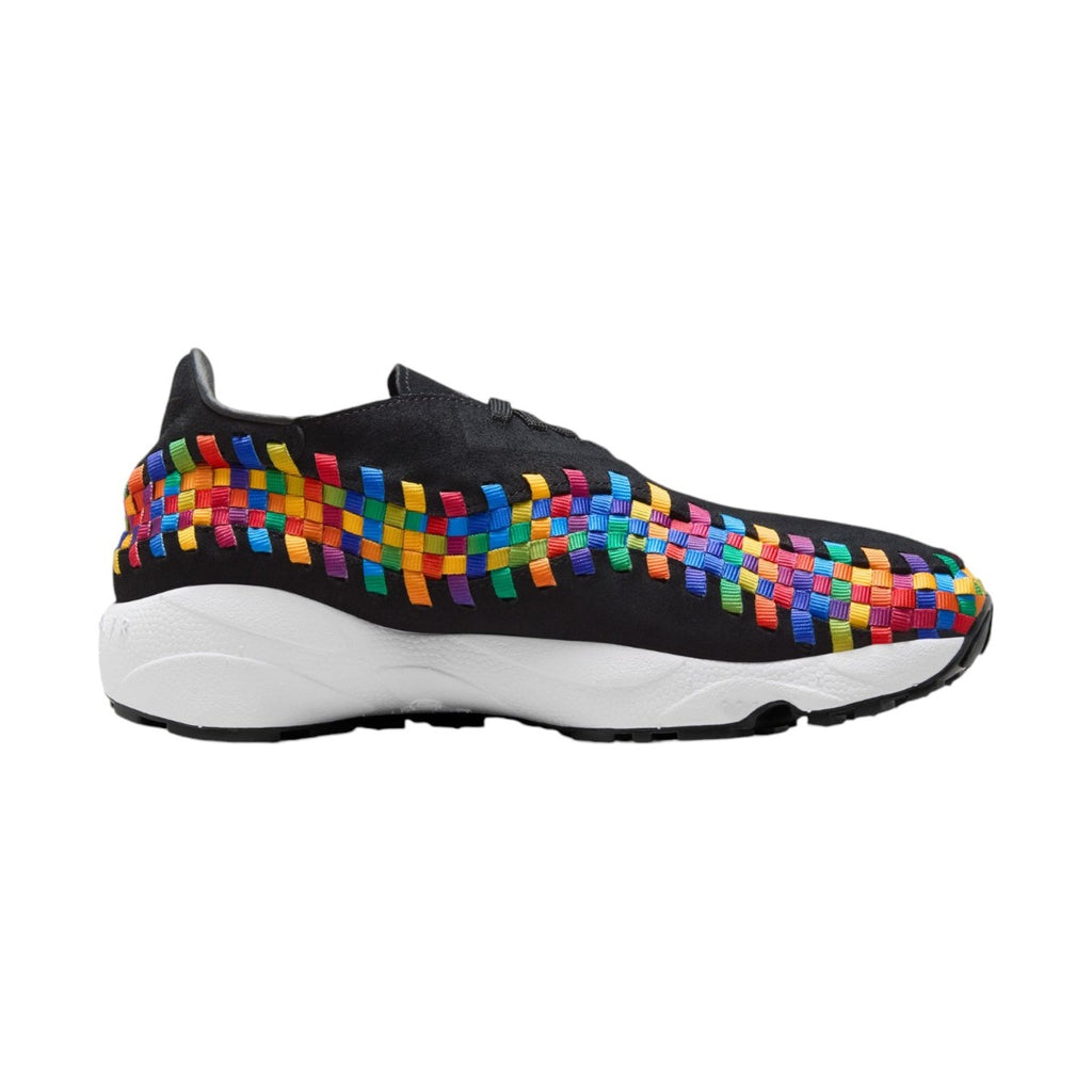 Air Footscape Woven Black Rainbow