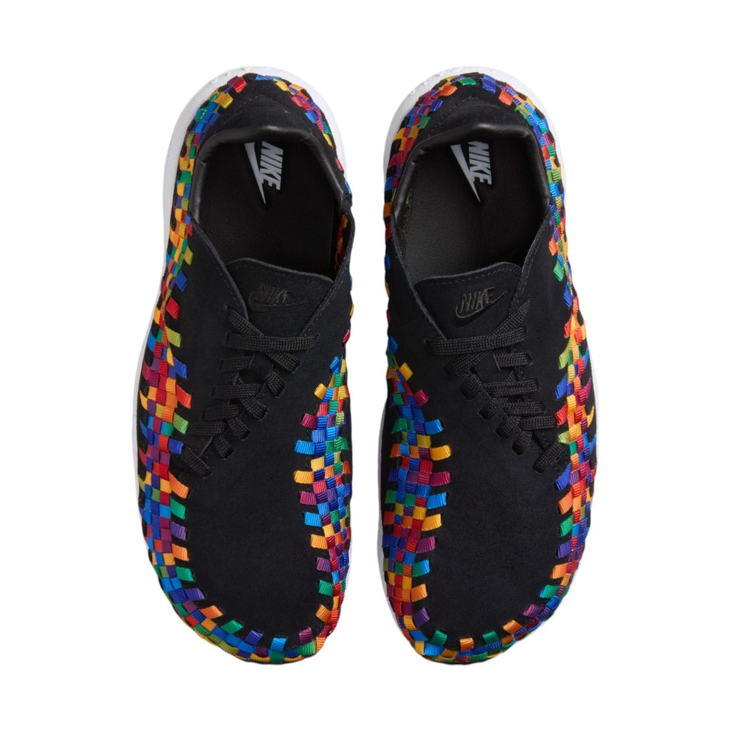 Air Footscape Woven Black Rainbow