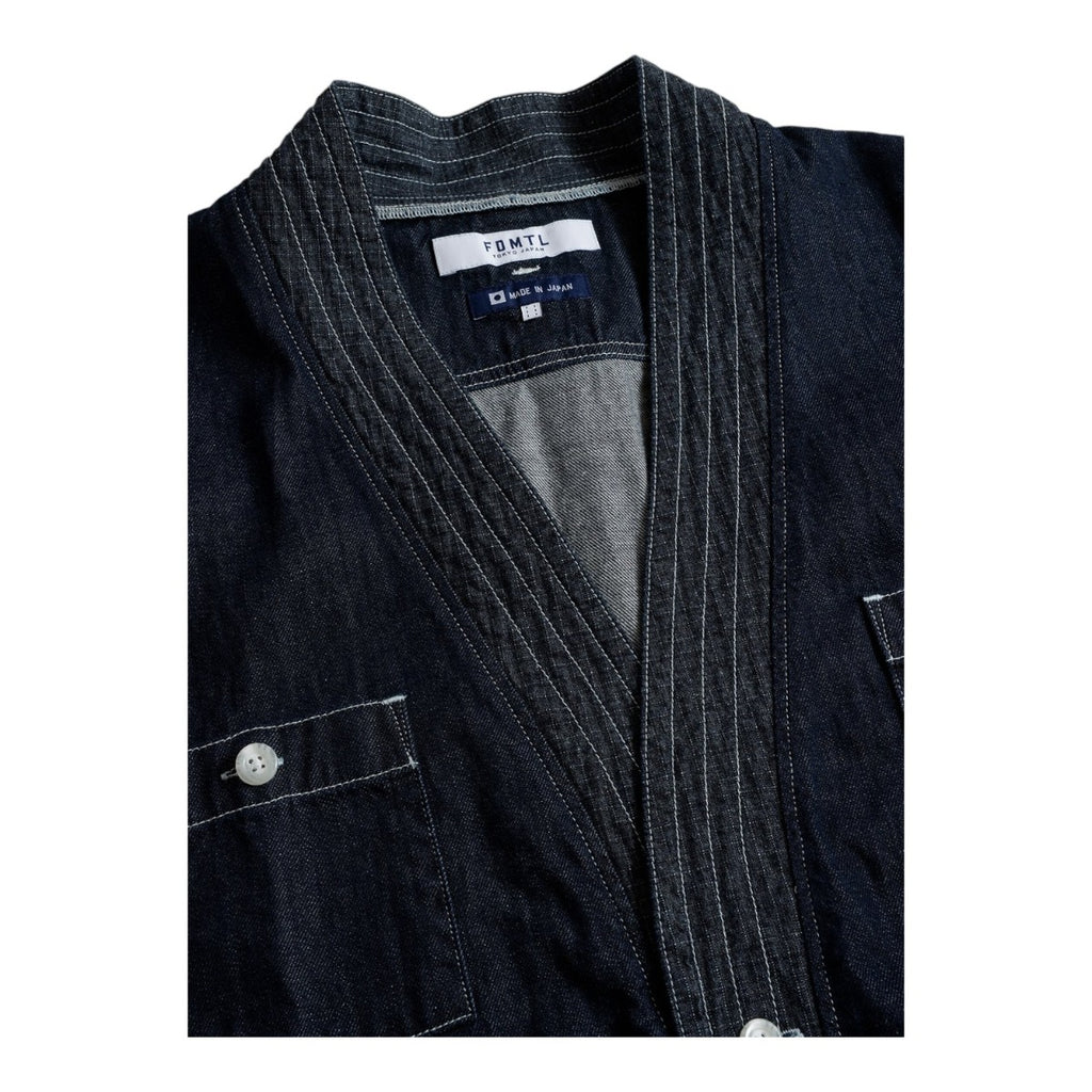 Denim Haori Shirt Rinse