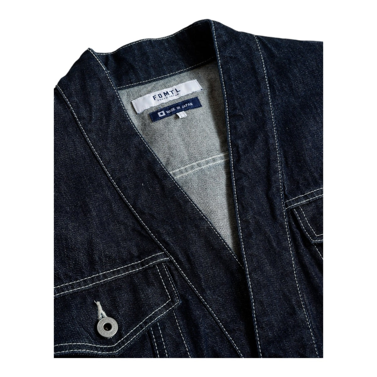 Denim Haori Jacket Rinse