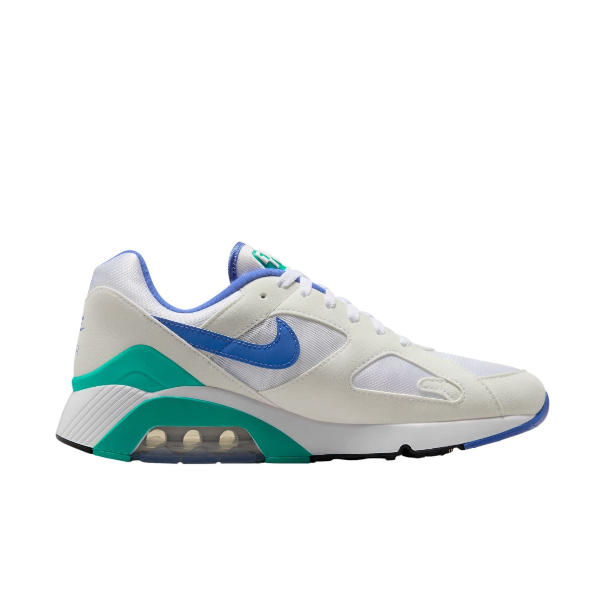 Air 180 White Medium Blue Clear Jade