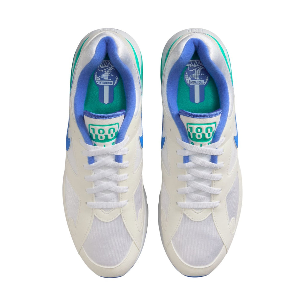 Air 180 White Medium Blue Clear Jade