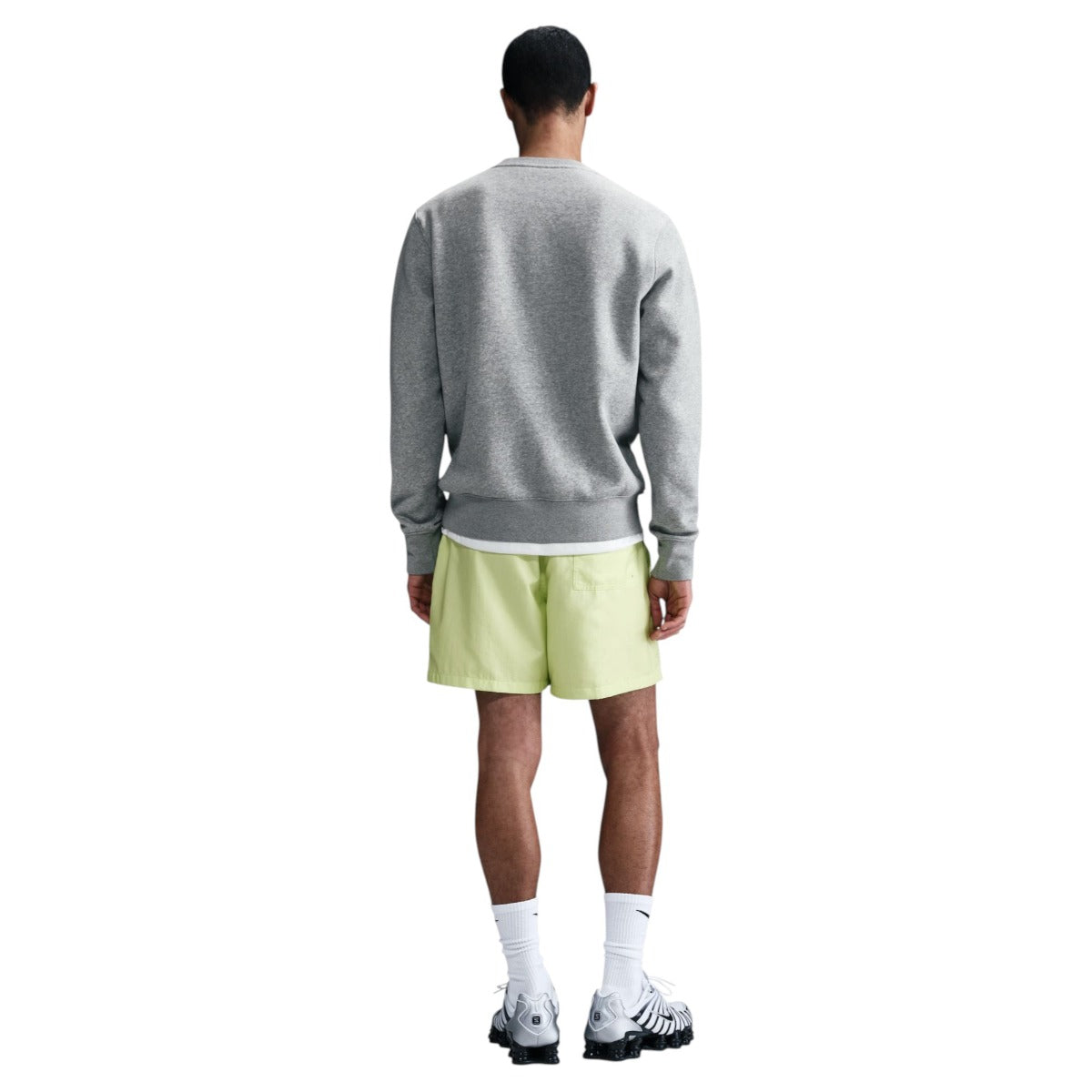 Club Fleece Crew Sweat Grey