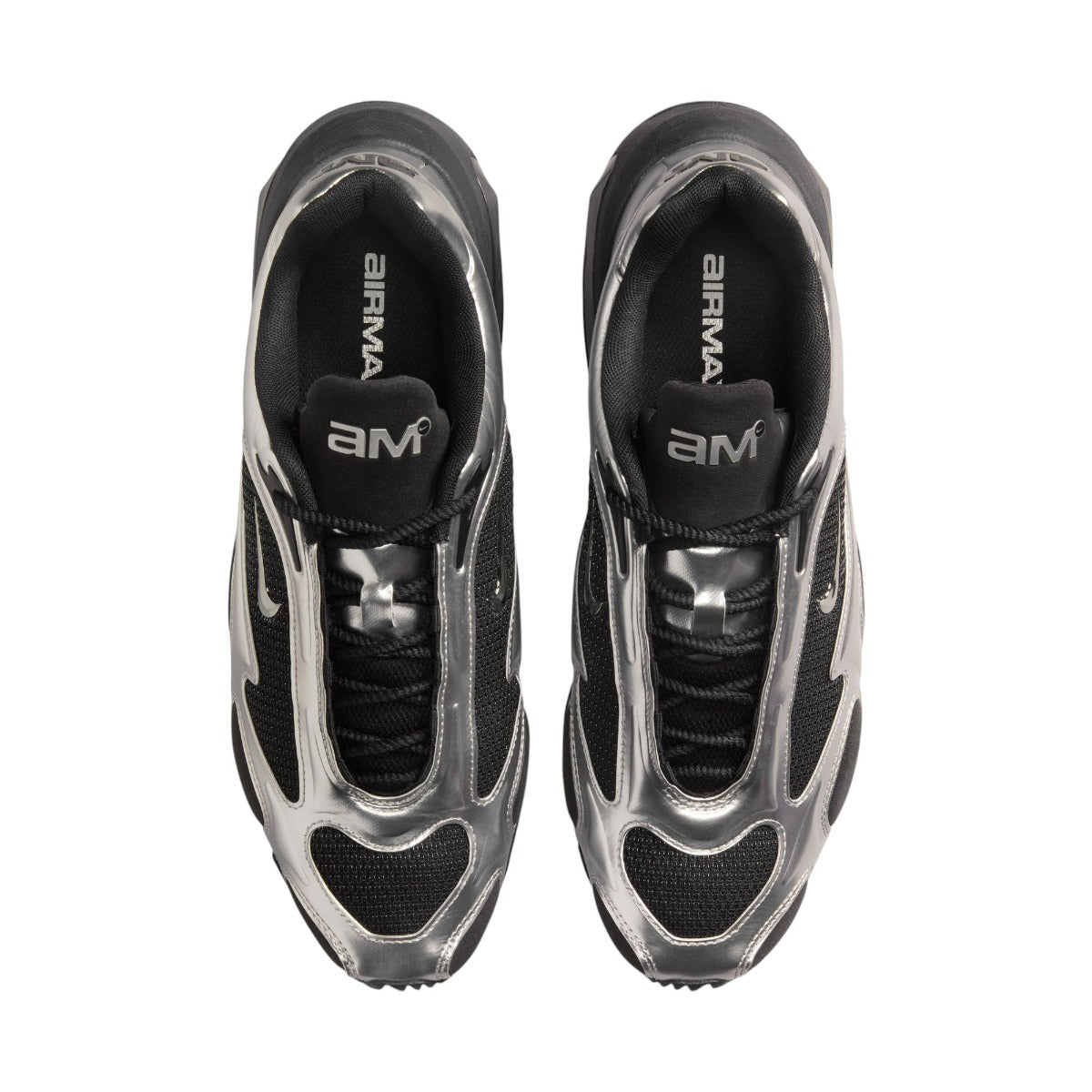 Air Max Muse Black And Metallic Silver