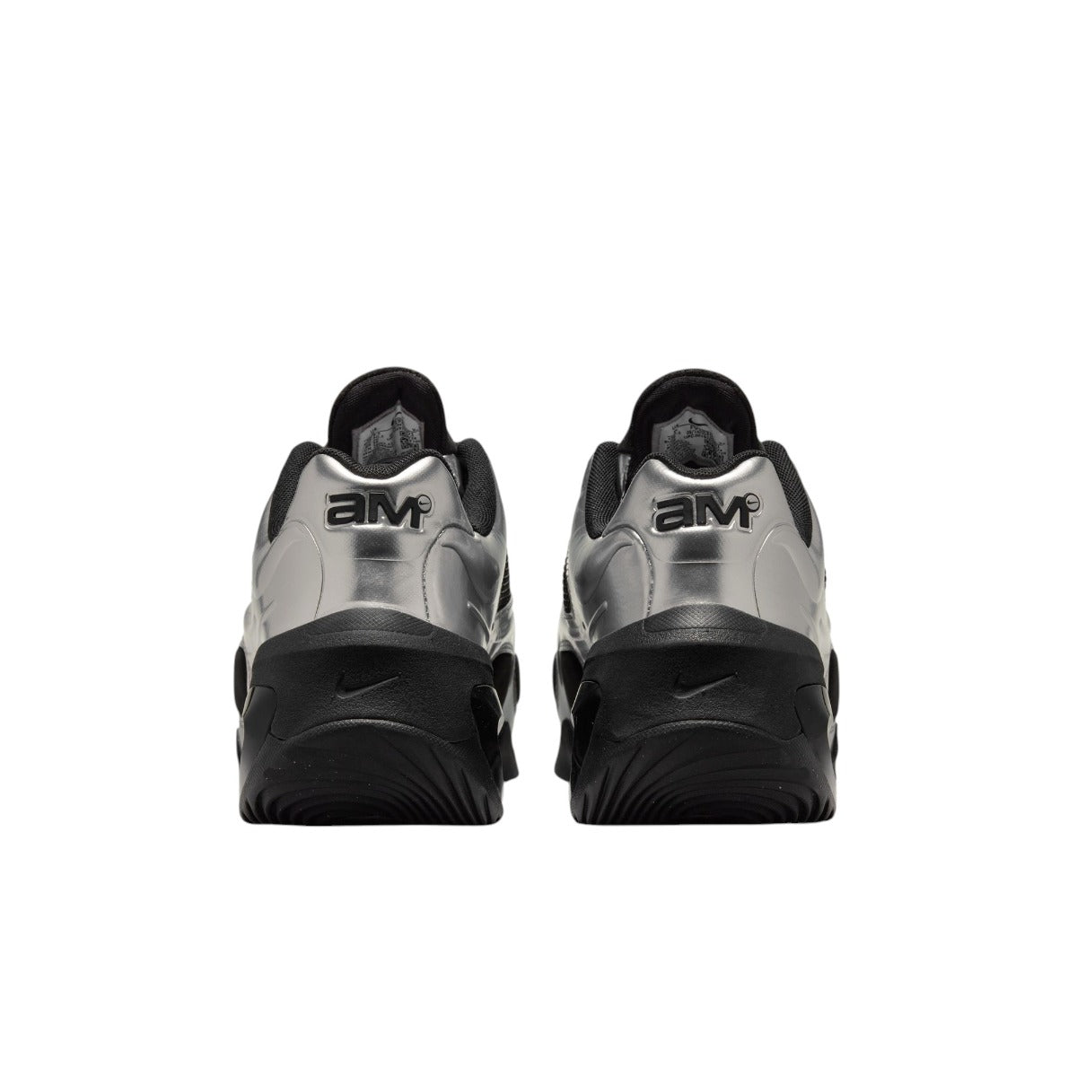 Air Max Muse Black And Metallic Silver