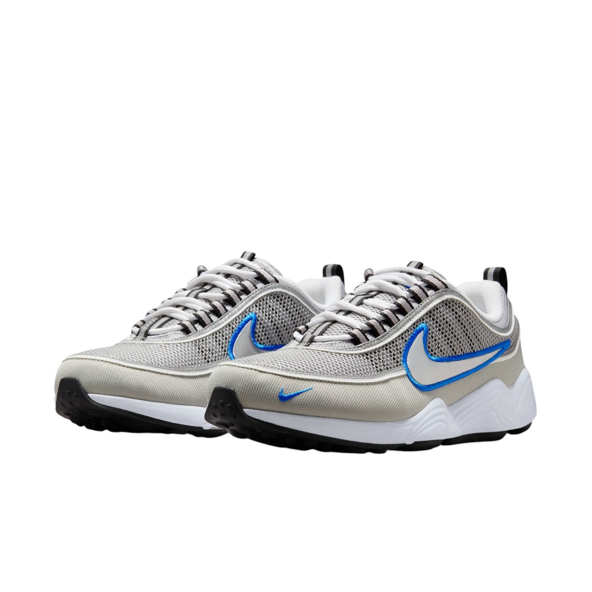 Air Zoom Spiridon Sp Metallic Silver Signal Blue