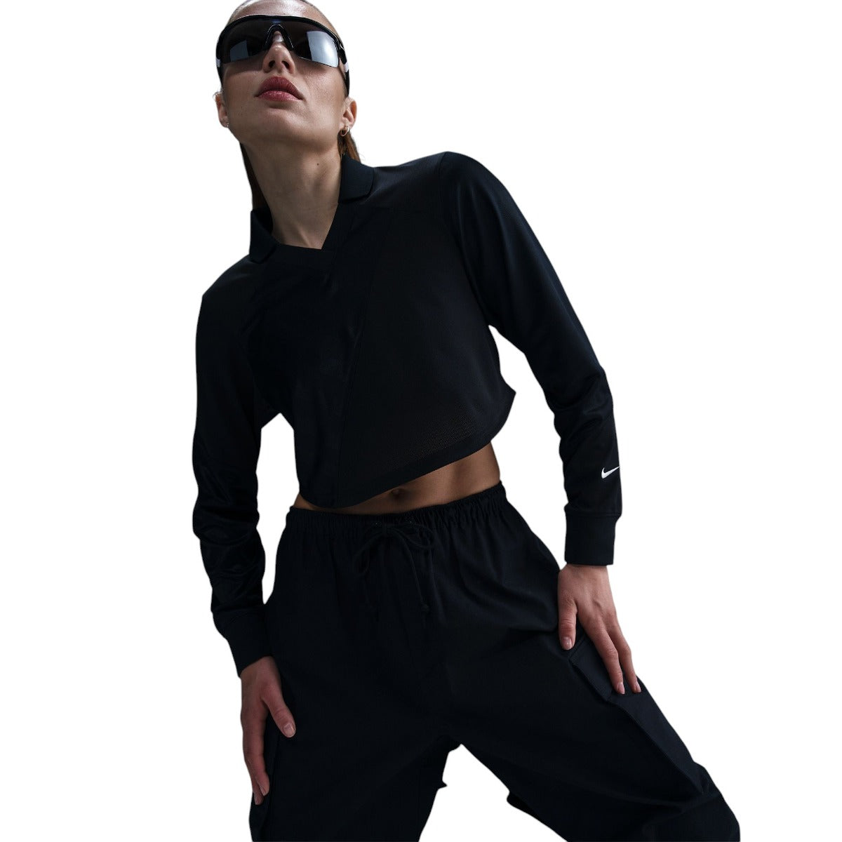 Sportswear Street Long Sleeve Crop Tshirt