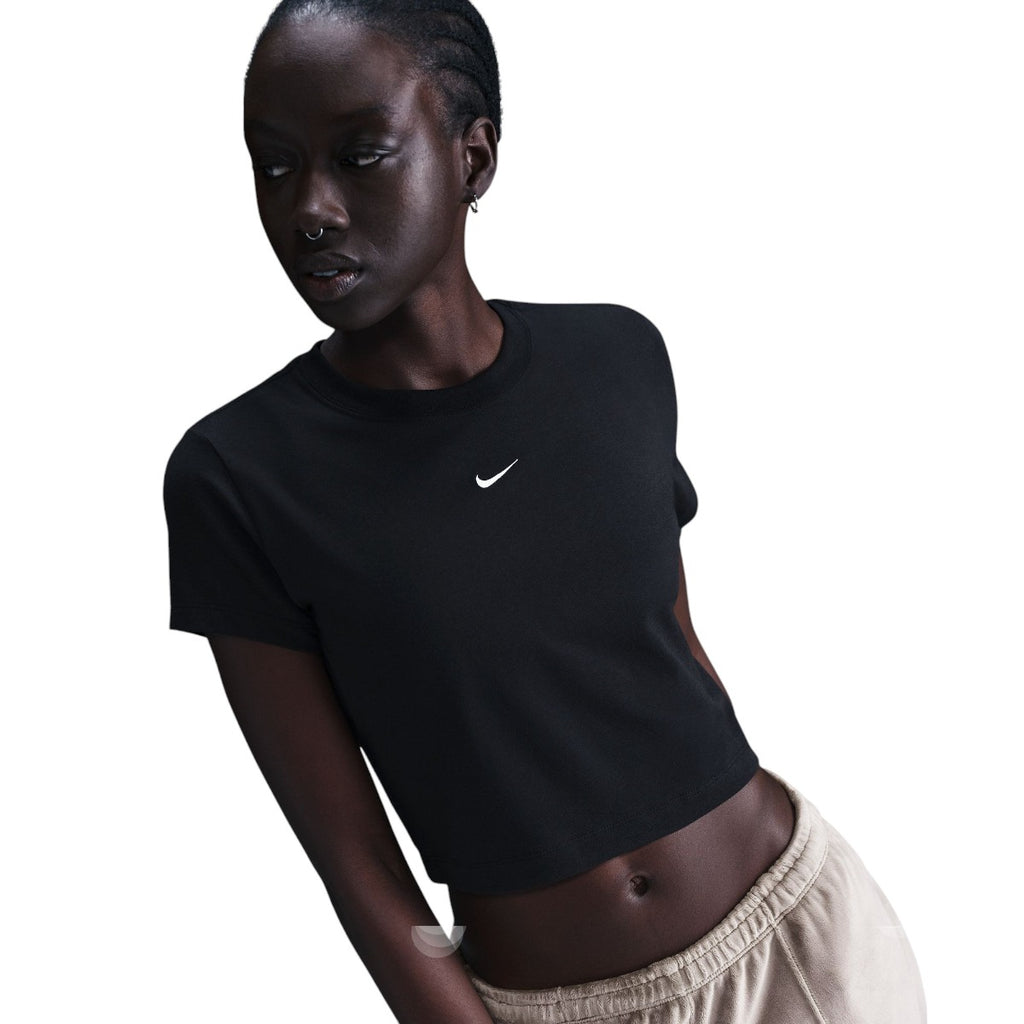 Sportswear Chill Knit Cropped Tshirt Black