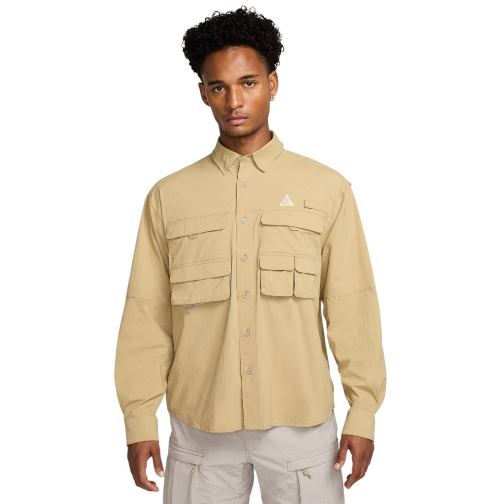 Acg Orb Weaver Drifit Adv Uv Shirt Beige