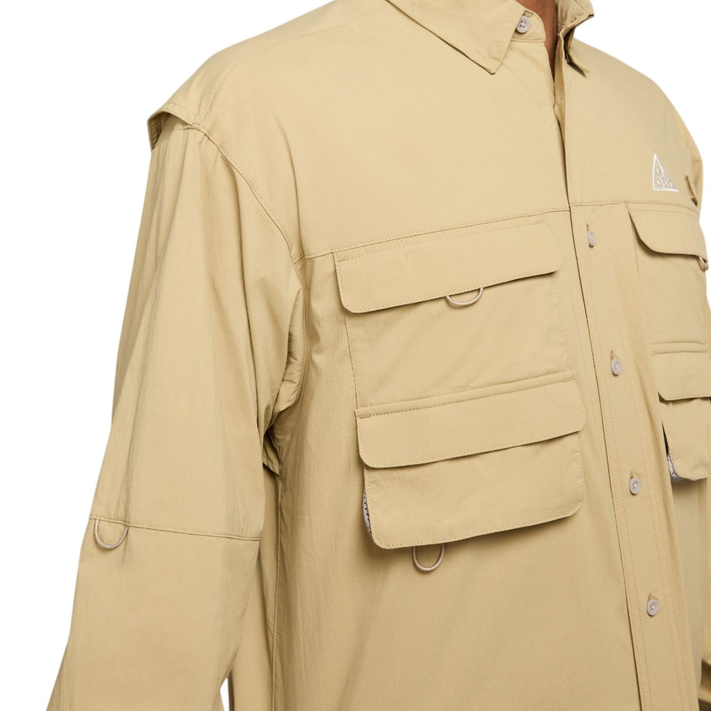 Acg Orb Weaver Drifit Adv Uv Shirt Beige